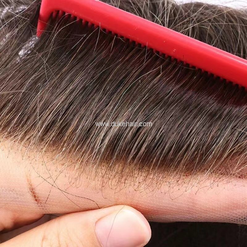 DQ6 Type Wholesale Men’s Stock Hair Systems Human Hair Toupee Suppliers