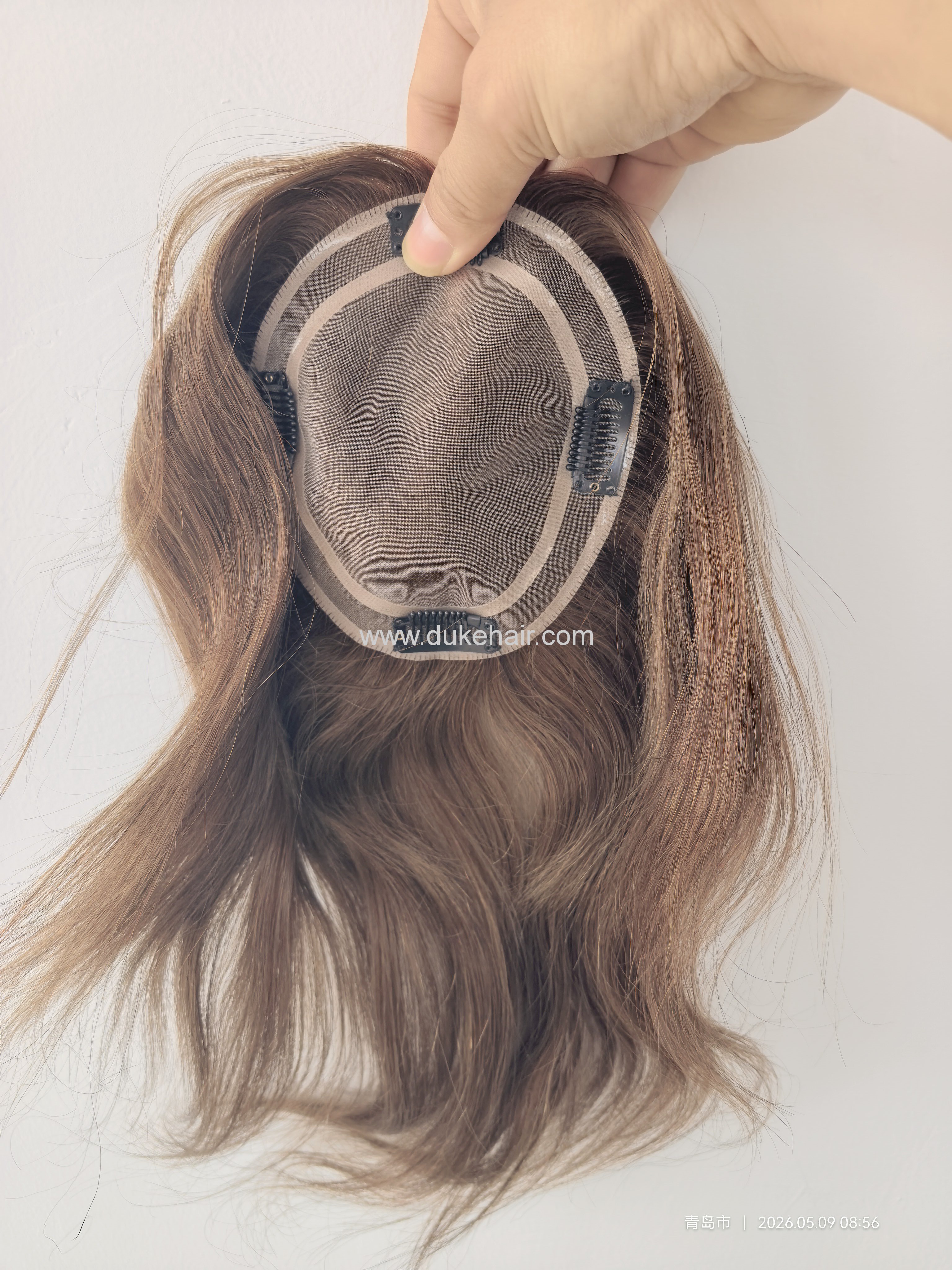 Ladies Silk Top Lace Remy Hair Wigs Natural Lace Hairline From Duke Hair
