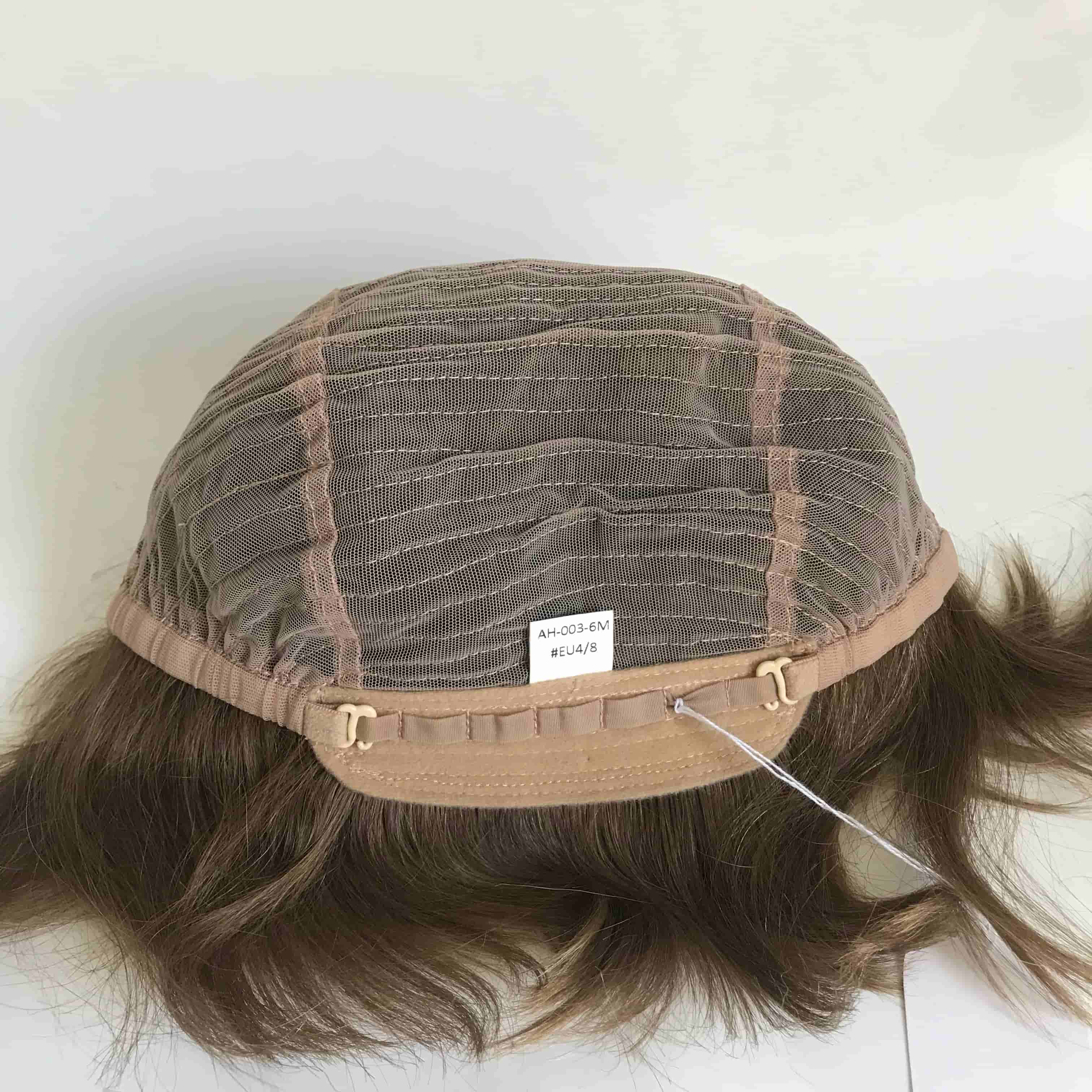WXSL02 Medium Cap European Virgin Hair Wig — view 2