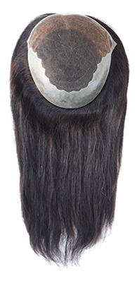 TSXL08R Human Remy Hair Lace Front Women Topper
