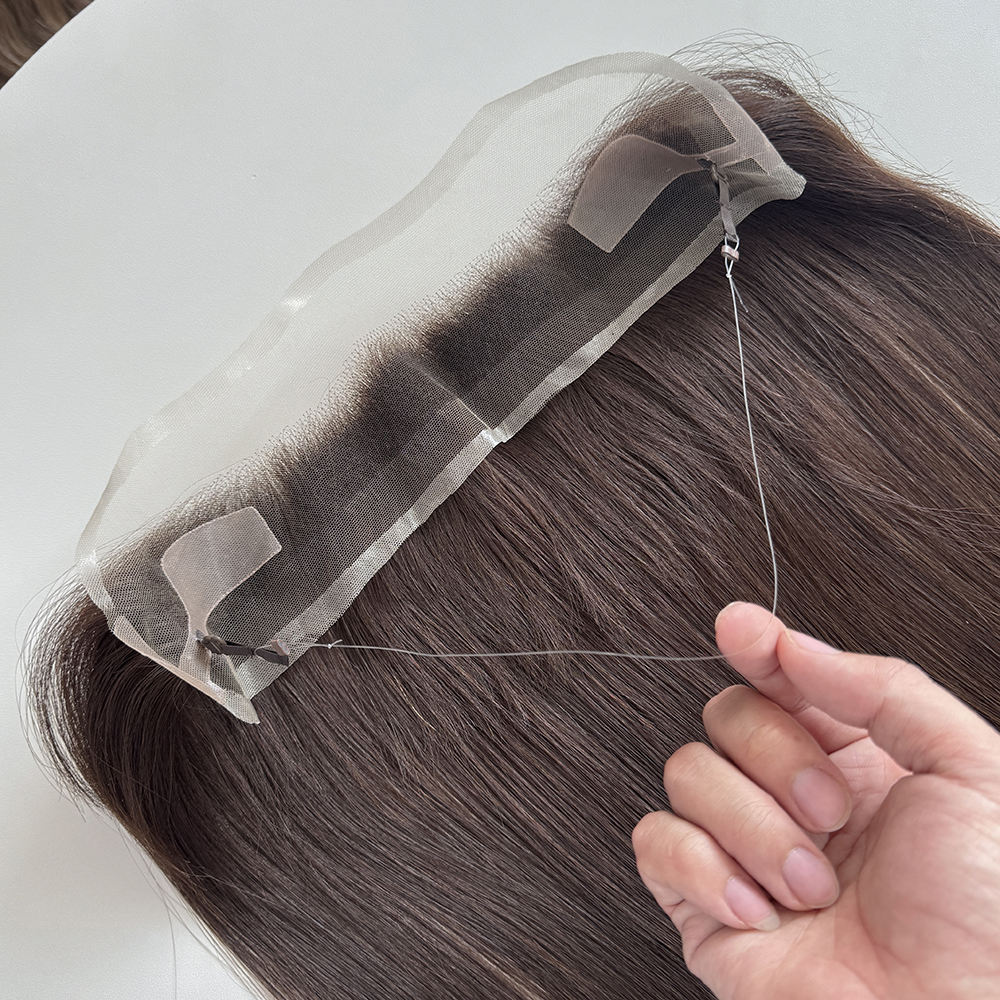 TXJC01 Human Hair Lace Front Hair Line Bangs