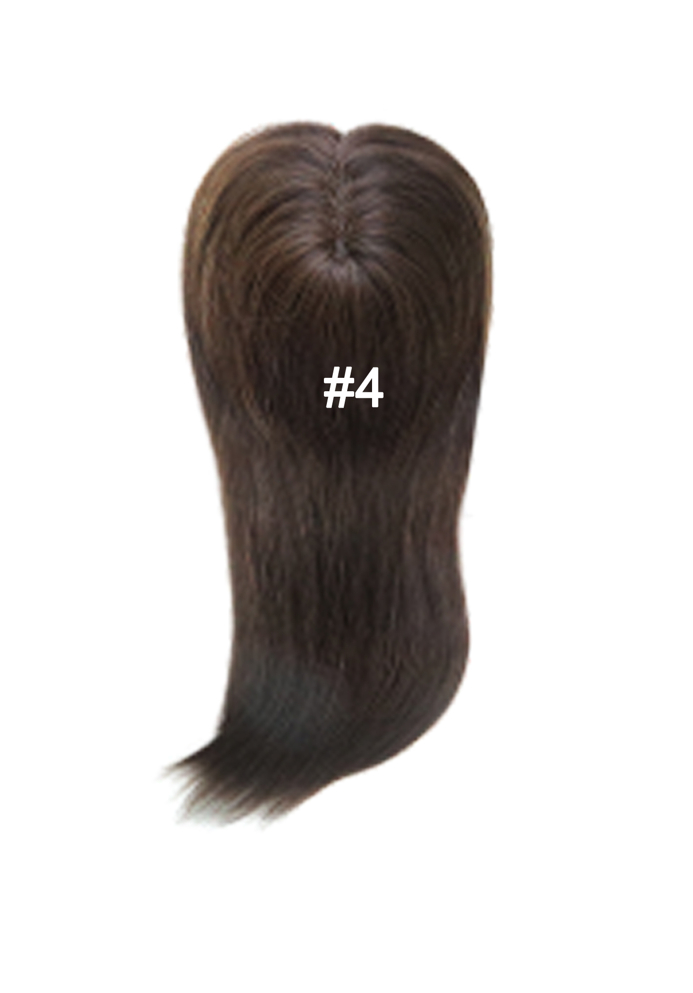TRT04 Injected Poly with Weft Size 7"x8" Inches Chinese Virgin Hair Women Topper — view 3
