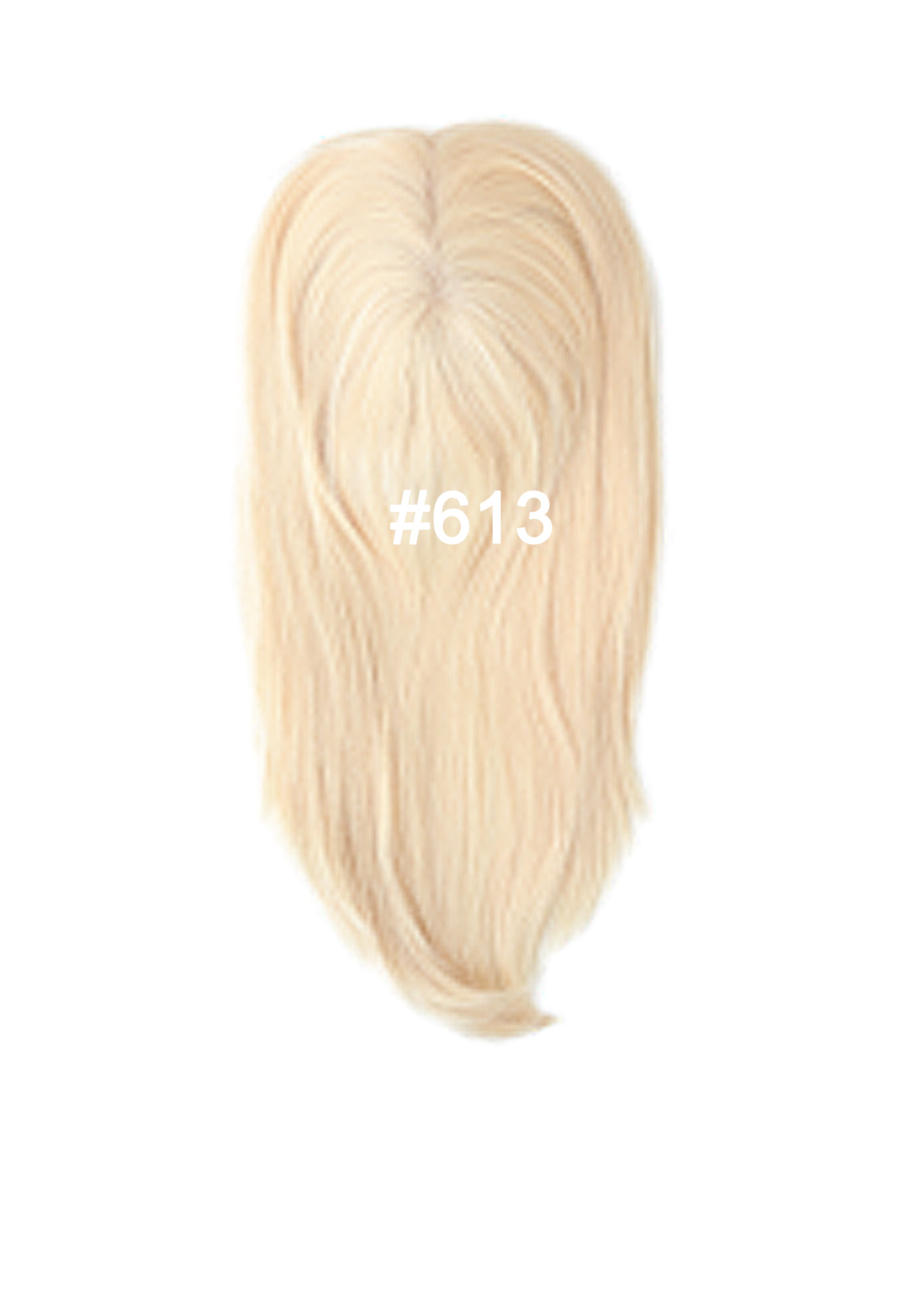 TRT04 Injected Poly with Weft Size 7"x8" Inches Chinese Virgin Hair Women Topper — view 4