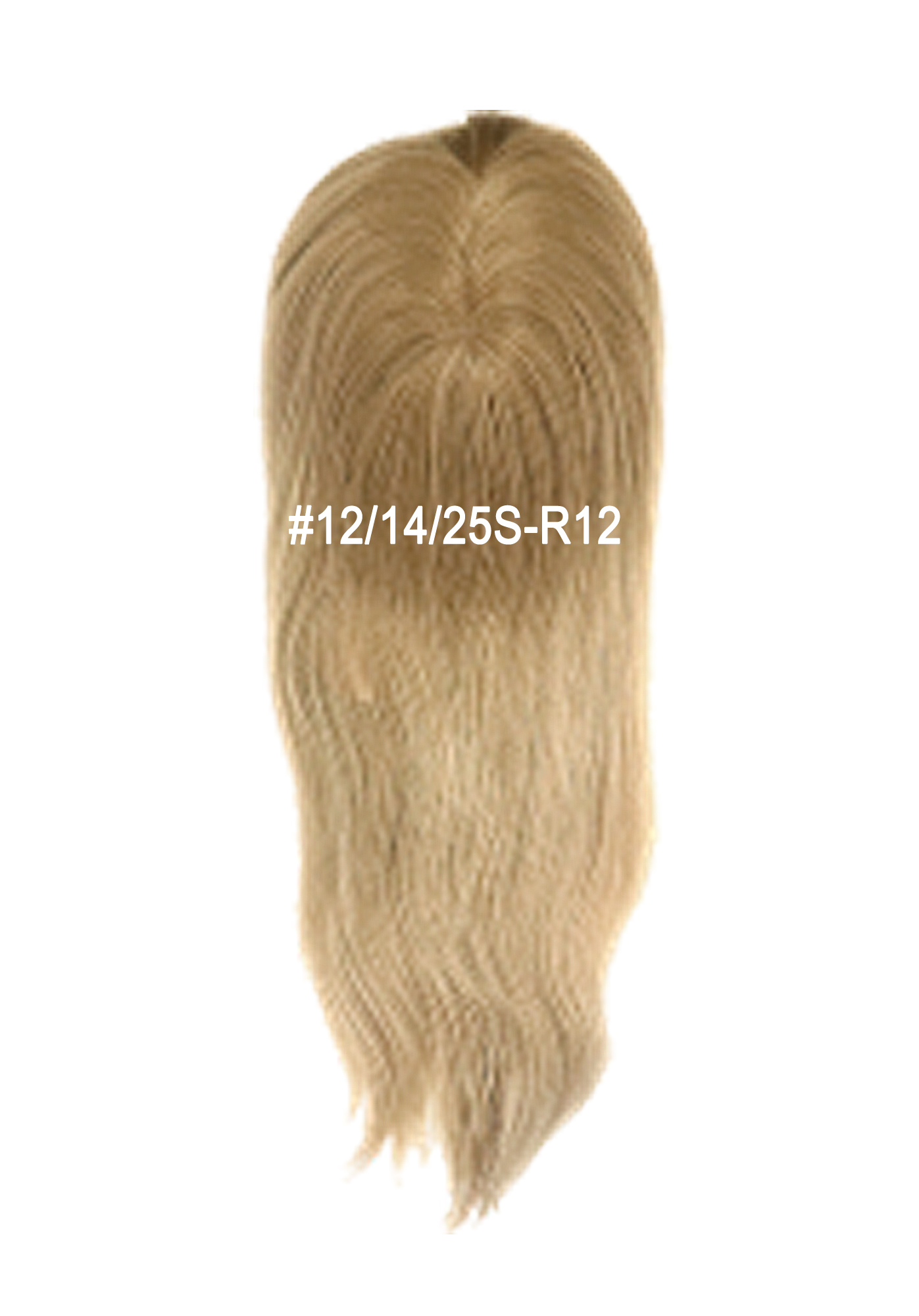TRT02 Fine Mono with Weft Size 6"x7" Inches Chinese Virgin Hair Women Topper — view 8