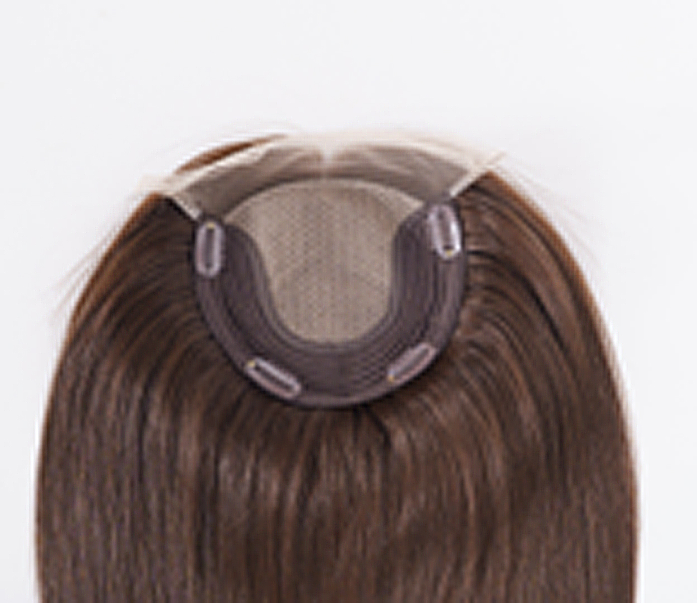 TRYS01 Silk Top 3”x4" Inches Weft 6"*6.5" Inches Virgin Hair Women Topper